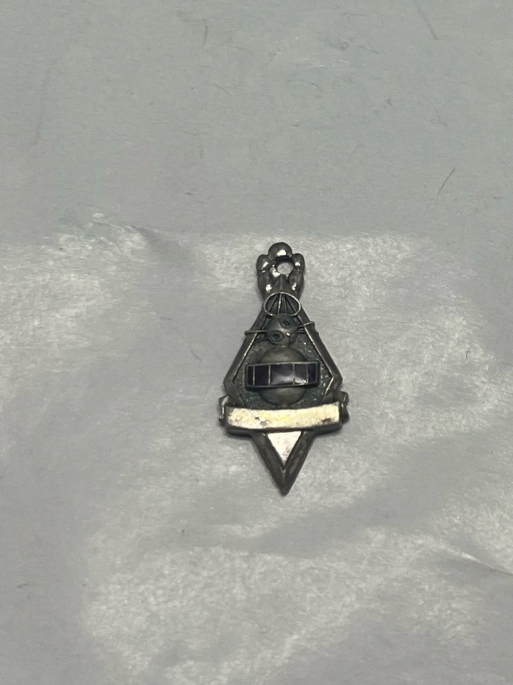Vintage Sterling Silver Space NASA charm planet moon